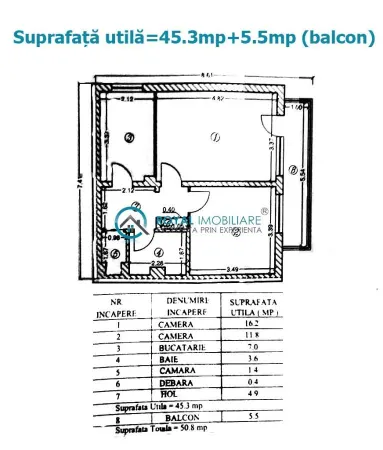 Apartament 2 camere Ploiești - poza 14