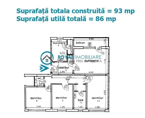 Apartament 4 camere Ploiești - poza 4
