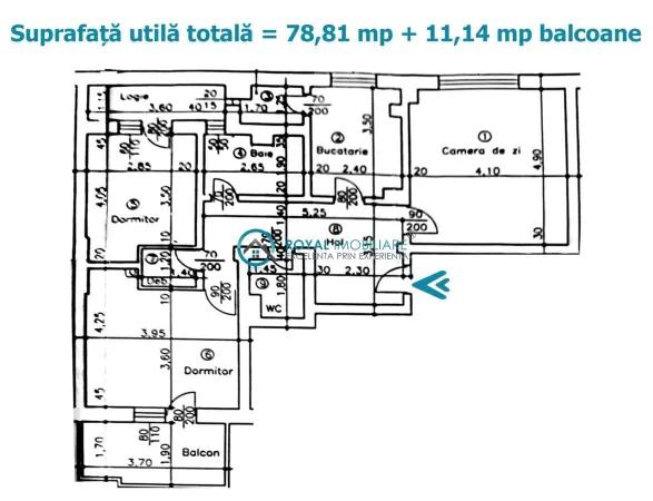 Apartament 3 camere Ploiești - poza 3
