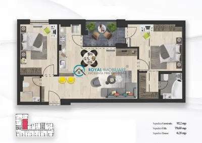 Royal Imobiliare -  Ultracentral, apartamente LUX - Ploiesti