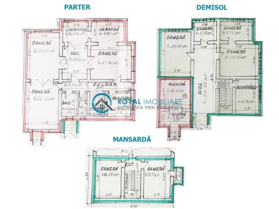 Royal Imobiliare - Vanzare Casa D+P+M, Ultracentral - foto 21