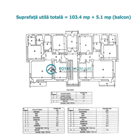 Apartament 3 camere Ploiești - poza 22