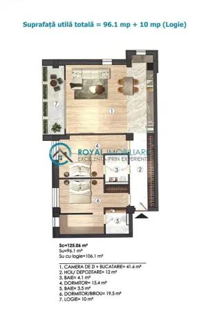 Apartament 3 camere Câmpina - poza 1