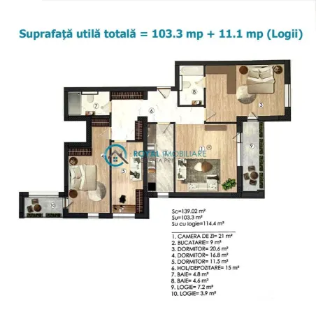 Apartament 4 camere Câmpina - poza 1