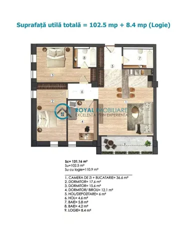 Apartament 4 camere Câmpina - poza 1