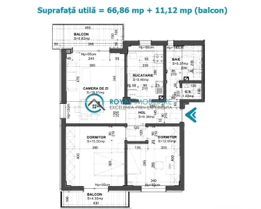 Royal imobiliare - Vanzare apartament 3 camere zona Cantacuzino - foto 8