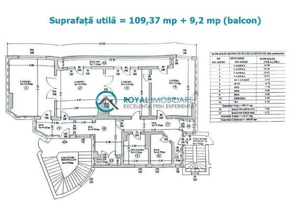 Apartament 4 camere Ploiești - poza 22