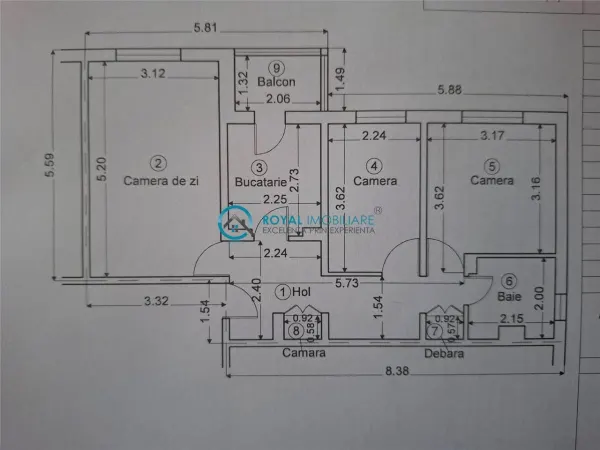 Apartament 3 camere Ploiești - poza 12