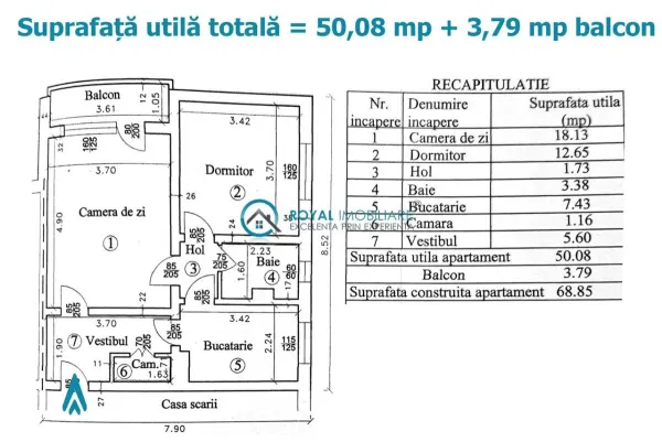 Apartament 2 camere Ploiești - poza 12