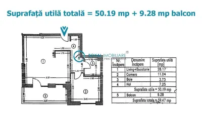 Royal Imobiliare - Vanzare apartament 2 camere zona Albert - foto 10