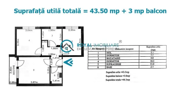 Apartament 3 camere Ploiești - poza 6