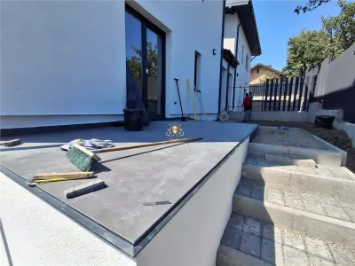 Vila moderna tip duplex  Bucium Visani la asfalt.Mutare rapida!  tva inclus. - foto 9