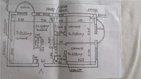 Apartament 3 camere Iași - poza 3