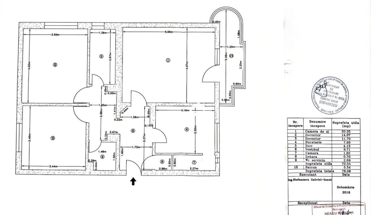 Apartament 3 camere Unirii - Bucuresti