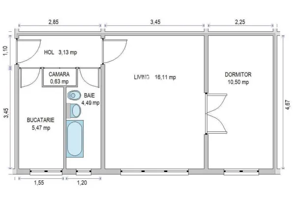 Apartament 2 camere Timișoara - poza 1
