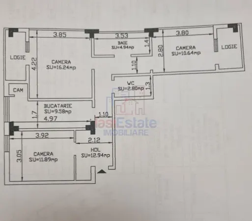 Apartament 3 camere Iași - poza 3