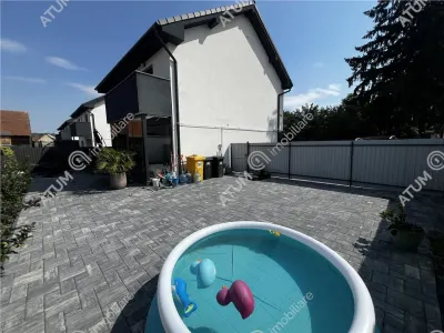 De vanzare casa individuala cu 4 camere 2 bai si 250 mp de teren situata in Cristian - foto 13