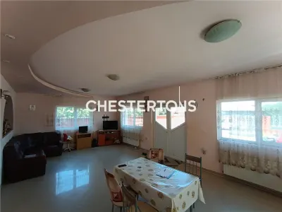 Casa deosebita cu etaj si mansarda plus anexa de 44mp si curte de peste 200mp in Sintesti ILFOV la 3 minute de loc. Jilava. - Sintesti