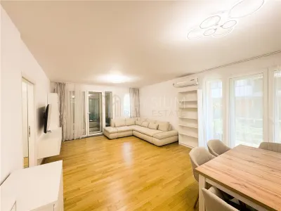 Apartament de inchiriat 3 camere Soseaua Nordului Herastrau - foto 3
