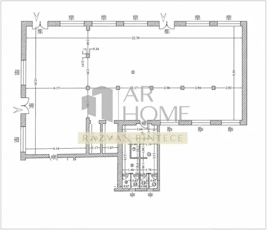 Apartament 1 camera Tomsani - poza 2