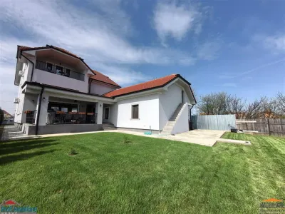 Vila impunatoare cu 6 camere spatioase in stil american - foto 11