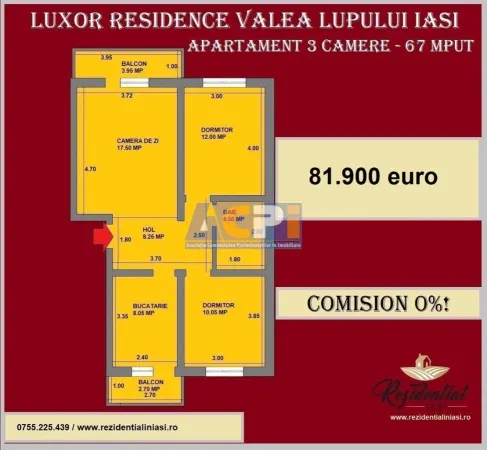 Apartament 3 camere Iași - poza 2