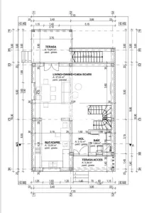 Vila 4 camere , 420 mp teren - Tomesti , Iasi - foto 2