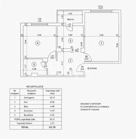 Apartament 2 camere Pitești - poza 5