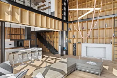 Apartament 4 camere lux I  Brick Loft I 1Loc parcare - foto 4