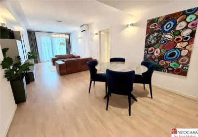 Apartament elegant cu 3 camere de inchiriat in zona Herastrau, parcare subterana - foto 2
