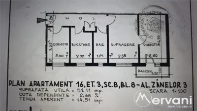 Apartament cu 3 camere de vanzare in Campina, central - foto 5