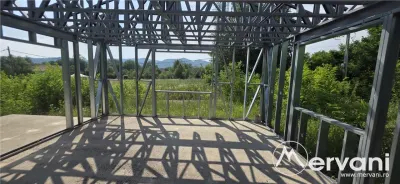 Casa pe structura metalica si teren de 757 mp de vanzare in Brebu - foto 7