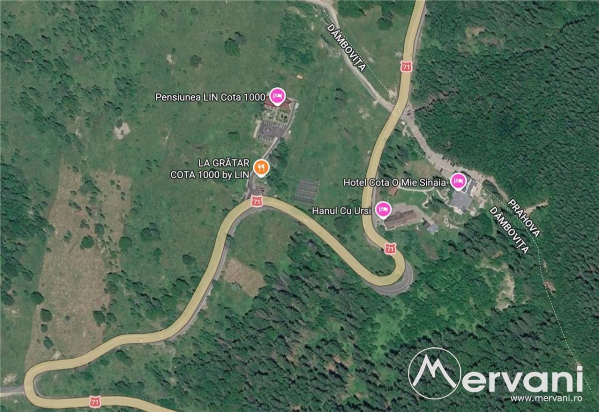 Teren de vânzare în zona Cota 1000 – Sinaia - Dobresti
