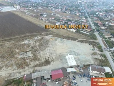 Cumpana- teren de inchiriat  cu platforma betonata - foto 13