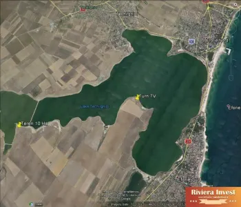 Tuzla-Teren 10Ha cu deschidere la Lacul Techirgiol - foto 1