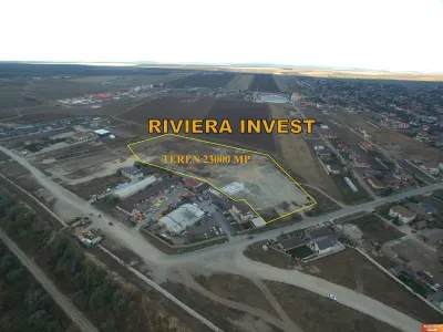 Cumpana- teren de inchiriat 26000 mp parcelabil cu platforma betonata - foto 2