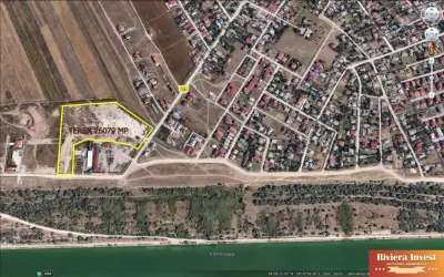 Cumpana- teren de inchiriat 26000 mp parcelabil cu platforma betonata - foto 3
