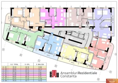 Unic! Apartament in cel mai inalt bloc cu 15 etaje din oras!! - foto 7