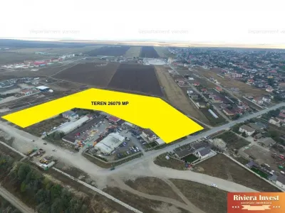 Cumpana- teren de vanzare  cu platforma betonata - Cumpana