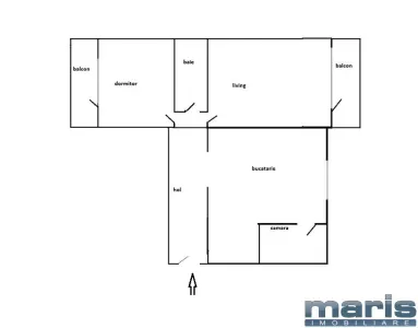 Vanzare apartament 2 camere Tudor Str. Rodniciei - foto 7