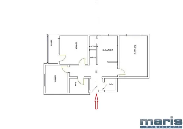 Apartament 3 camere Târgu Mureș - poza 10