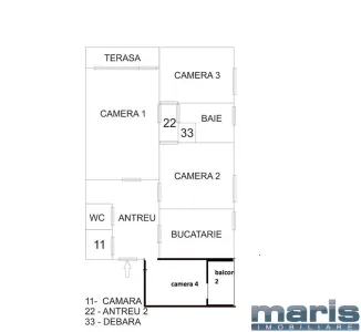 Apartament 4 camere zona 7 Noiembrie  UMFST  Spitale - foto 13