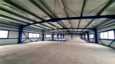 Hala productie / depozitare 1230 mp pe 3 niveluri, Exterior Vest - Timisoara