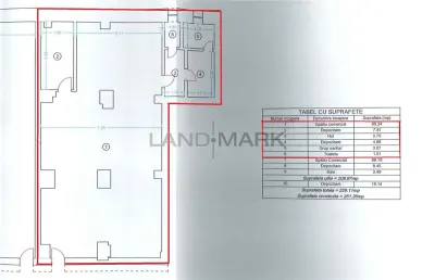 Spatiu comercial 111 mp utili, Bdul Gh. Lazar, vad excelent - foto 5