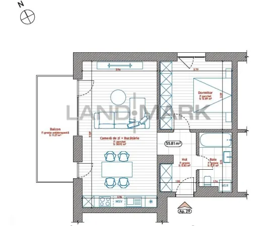 Apartament 2 camere Timișoara - poza 2