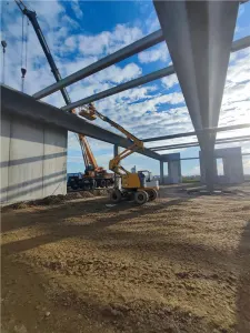 Nou !!! Hala 1200 mp, din structura beton armat/pereti din prefabricate, in Magurele, la sosea asfaltata, aproape centura ; cu personalizare fluxuri/instalatii la cerere, pe baza de comanda ferma; fin - foto 15