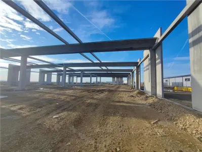 Nou !!! Hala 1800 mp, din structura beton armat/pereti din prefabricate, in Magurele, la sosea asfaltata,  aproape centura ; cu personalizare fluxuri/instalatii, la cerere, pe baza de comanda ferma; f - foto 18
