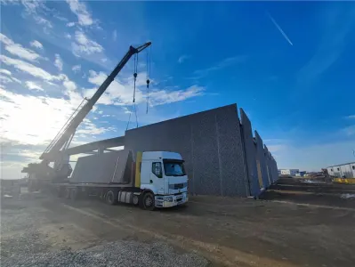 Nou !!! Hala 1800 mp, din structura beton armat/pereti din prefabricate, in Magurele, la sosea asfaltata,  aproape centura ; cu personalizare fluxuri/instalatii, la cerere, pe baza de comanda ferma; f - foto 10