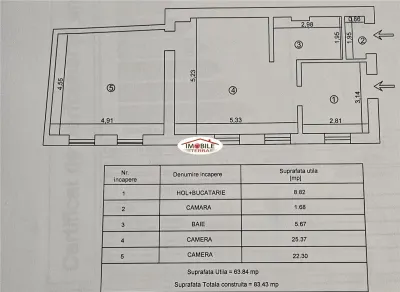 Apartament mobilat la etajul 1 in orasul de jos strada 9 Mai - Sibiu - foto 8