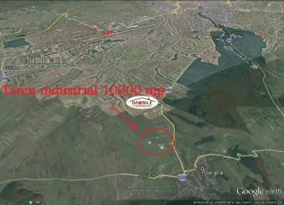 Teren de vanzare in parcul industrial Poplaca - Sibiu - foto 1